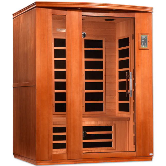 Dynamic "Lugano" 3 Person Ultra Low EMF FAR IR Sauna (DYN-6336-02 Elite)