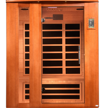 Dynamic "Lugano" 3 Person Ultra Low EMF FAR IR Sauna (DYN-6336-02 Elite)