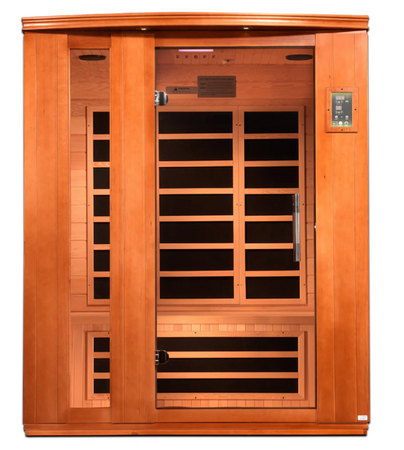 Dynamic "Lugano" 3 Person Ultra Low EMF FAR IR Sauna (DYN-6336-02 Elite)