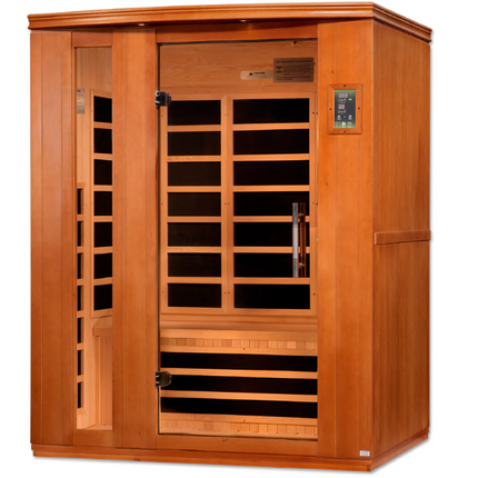 Dynamic "Lugano" 3 Person Ultra Low EMF FAR IR Sauna (DYN-6336-02 Elite)
