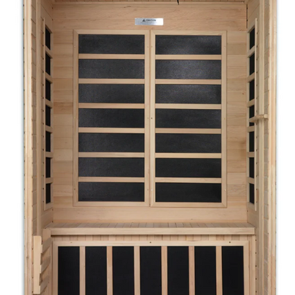 Dynamic "Venice" 2 Person Ultra Low EMF - Far Infrared Sauna (DYN-6210-01 Elite)