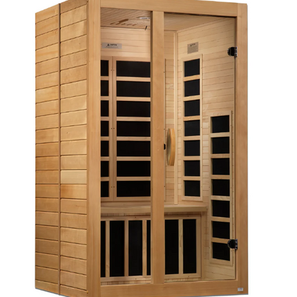 Dynamic "Santiago" 2 Person Low EMF FAR IR Sauna (DYN-6209-01)