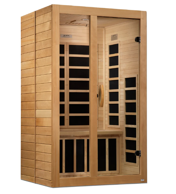 Dynamic "Santiago" 2 Person Low EMF FAR IR Sauna (DYN-6209-01)