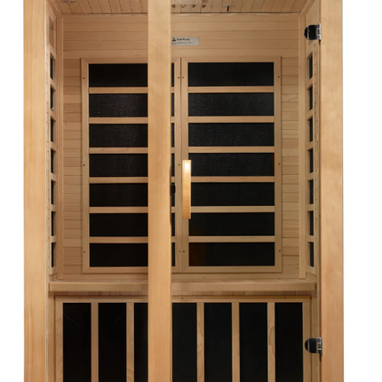 Dynamic "Santiago" 2 Person Low EMF FAR IR Sauna (DYN-6209-01)