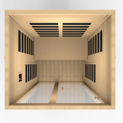 Dynamic "Santiago" 2 Person Low EMF FAR IR Sauna (DYN-6209-01)