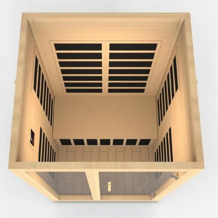 Dynamic "Santiago" 2 Person Low EMF FAR IR Sauna (DYN-6209-01)