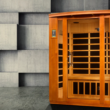 Dynamic "Bellagio" 3 Person Low EMF Far IR Sauna (DYN-6306-02)
