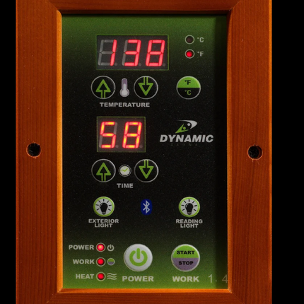 Dynamic "Bellagio" 3 Person Low EMF Far IR Sauna (DYN-6306-02)