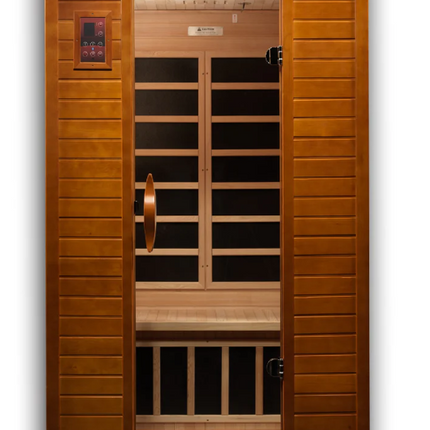 Dynamic "Versailles" 2 Person Ultra Low EMF Far IR Sauna (DYN-6202-03 Elite)
