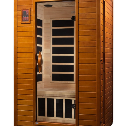 Dynamic "Versailles" 2 Person Ultra Low EMF Far IR Sauna (DYN-6202-03 Elite)