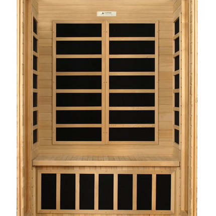 Dynamic "Versailles" 2 Person Ultra Low EMF Far IR Sauna (DYN-6202-03 Elite)