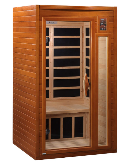 Dynamic "Barcelona Elite" 1-2 Person Ultra Low EMF Far IR Sauna (DYN-6106-01 Elite)