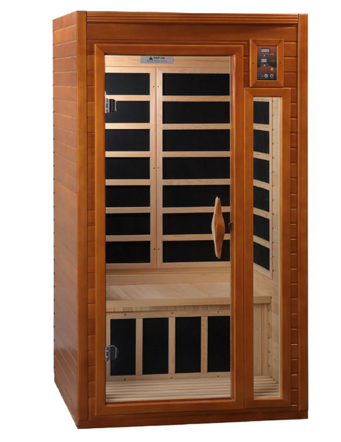 Dynamic "Barcelona Elite" 1-2 Person Ultra Low EMF Far IR Sauna (DYN-6106-01 Elite)