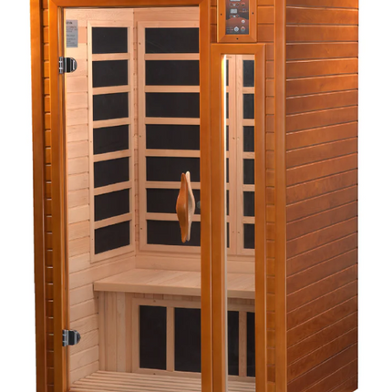 Dynamic "Barcelona Elite" 1-2 Person Ultra Low EMF Far IR Sauna (DYN-6106-01 Elite)