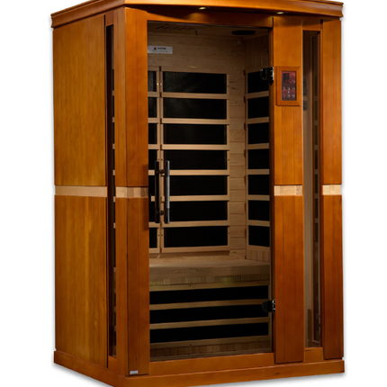 Dynamic "Vittoria" 2 Person Low EMF Far IR Sauna (DYN-6220-01)