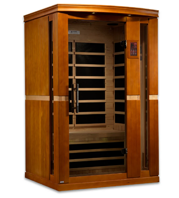 Dynamic "Vittoria" 2 Person Low EMF Far IR Sauna (DYN-6220-01)