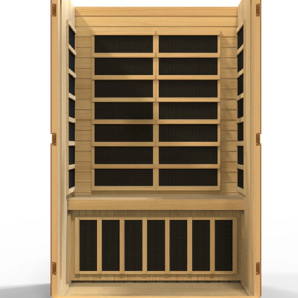 Dynamic "Vittoria" 2 Person Low EMF Far IR Sauna (DYN-6220-01)