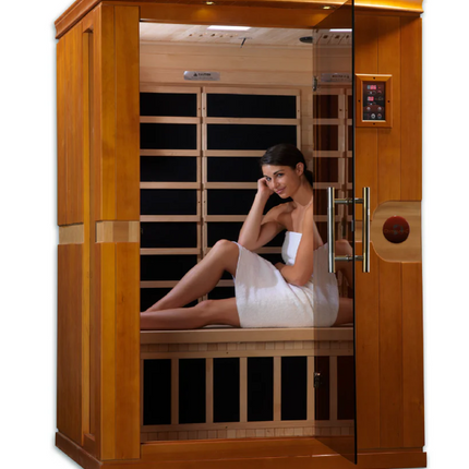 Dynamic "Venice" 2 Person Low EMF Far IR Sauna (DYN-6210-01)