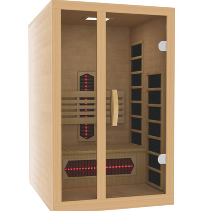 ***New 2026 Model*** Dynamic Gracia 1-2-Person Full Spectrum Near Zero EMF FAR IR Sauna (DYN-6119-03 FS)