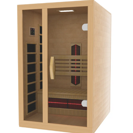 ***New 2026 Model*** Dynamic Gracia 1-2-Person Full Spectrum Near Zero EMF FAR IR Sauna (DYN-6119-03 FS)