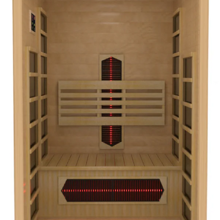 ***New 2026 Model*** Dynamic Gracia 1-2-Person Full Spectrum Near Zero EMF FAR IR Sauna (DYN-6119-03 FS)