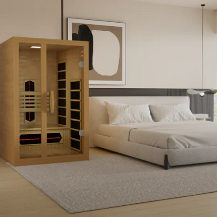 ***New 2026 Model*** Dynamic Gracia 1-2-Person Full Spectrum Near Zero EMF FAR IR Sauna (DYN-6119-03 FS)