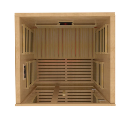 ***New 2026 Model*** Dynamic Gracia 1-2-Person Full Spectrum Near Zero EMF FAR IR Sauna (DYN-6119-03 FS)