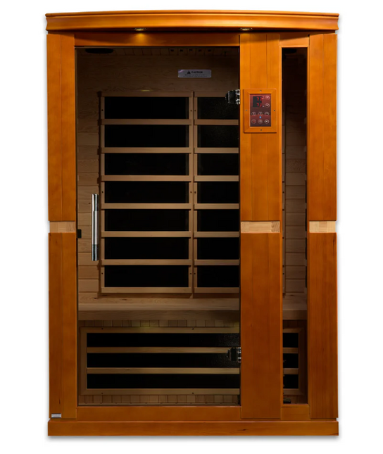 Dynamic "Vittoria" 2 Person Ultra Low EMF Far IR Sauna (DYN-6220-01 Elite)
