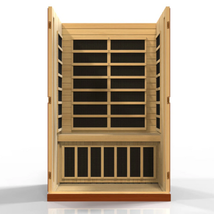Dynamic "Vittoria" 2 Person Ultra Low EMF Far IR Sauna (DYN-6220-01 Elite)