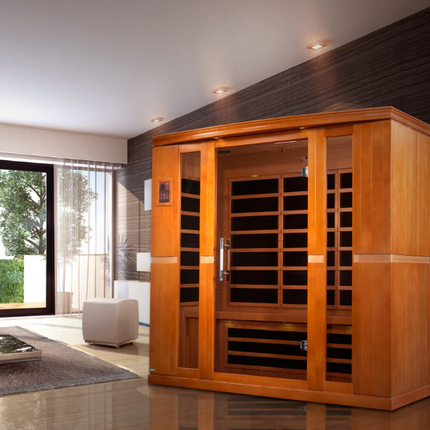 Dynamic "Bergamo" 4 Person Ultra Low EMF Far IR Sauna (DYN-6440-01 Elite)
