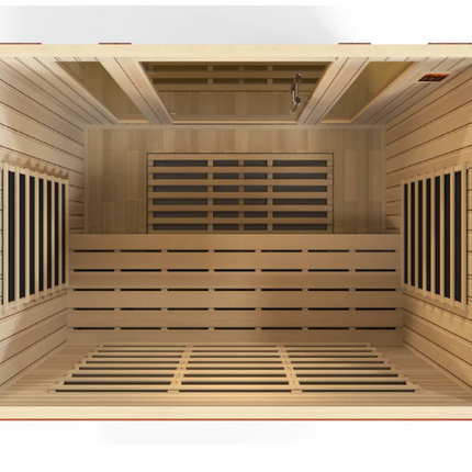 Dynamic "Bergamo" 4 Person Ultra Low EMF Far IR Sauna (DYN-6440-01 Elite)