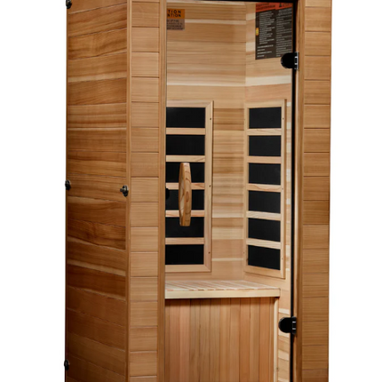 ***New 2026 Model*** Dynamic 1 Person (Compact) Ultra Low EMF FAR Infrared Sauna (DYN-1201-01 Elite)