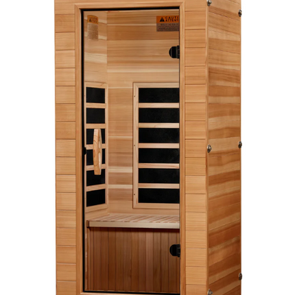 ***New 2026 Model*** Dynamic 1 Person (Compact) Ultra Low EMF FAR Infrared Sauna (DYN-1201-01 Elite)