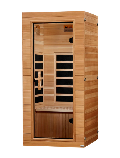 ***New 2026 Model*** Dynamic 1 Person (Compact) Ultra Low EMF FAR Infrared Sauna (DYN-1201-01 Elite)