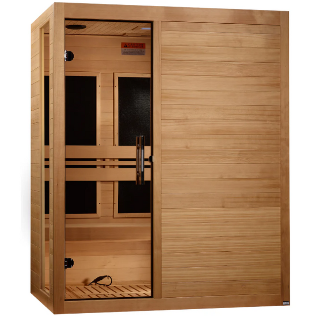 ***New 2026 Model*** Dynamic "Toscana" 3 Person Low EMF FAR IR Sauna (DYN-6315-05)
