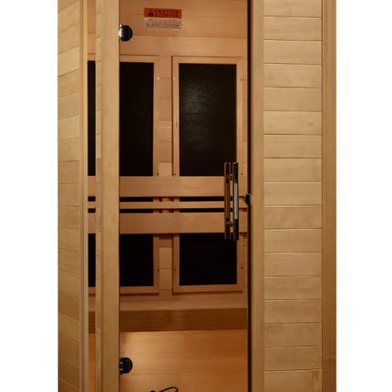 ***New 2026 Model*** Dynamic "Veneto" 1-2 Person Low EMF FAR IR Sauna (DYN-6115-05)
