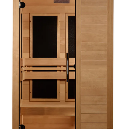 ***New 2026 Model*** Dynamic "Veneto" 1-2 Person Low EMF FAR IR Sauna (DYN-6115-05)