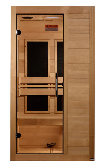 ***New 2026 Model*** Dynamic "Veneto" 1-2 Person Low EMF FAR IR Sauna (DYN-6115-05)