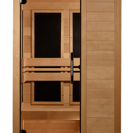 ***New 2026 Model*** Dynamic "Veneto" 1-2 Person Ultra Low EMF FAR IR Sauna (DYN-6115-05 Elite)