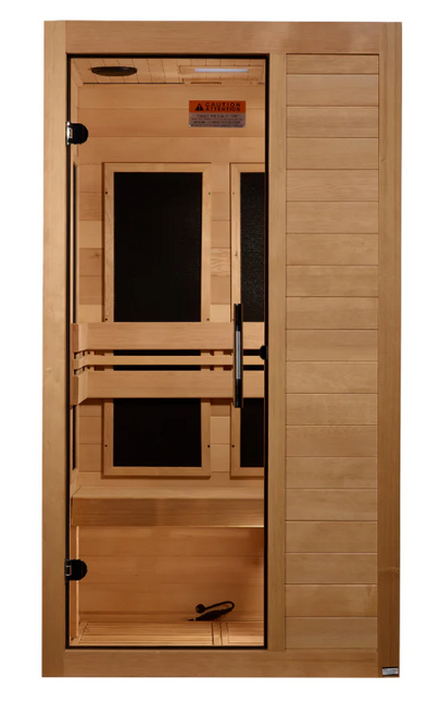 ***New 2026 Model*** Dynamic "Veneto" 1-2 Person Ultra Low EMF FAR IR Sauna (DYN-6115-05 Elite)