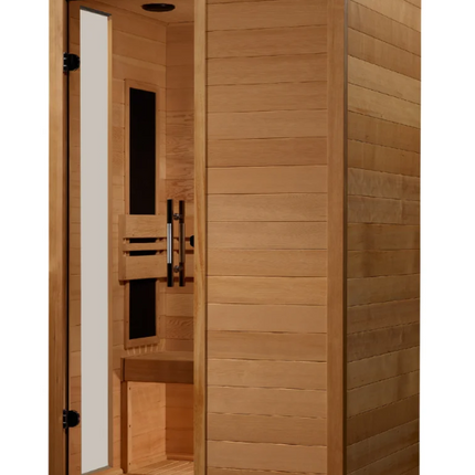 ***New 2026 Model*** Dynamic "Veneto" 1-2 Person Ultra Low EMF FAR IR Sauna (DYN-6115-05 Elite)