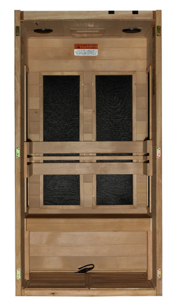 ***New 2026 Model*** Dynamic "Veneto" 1-2 Person Ultra Low EMF FAR IR Sauna (DYN-6115-05 Elite)