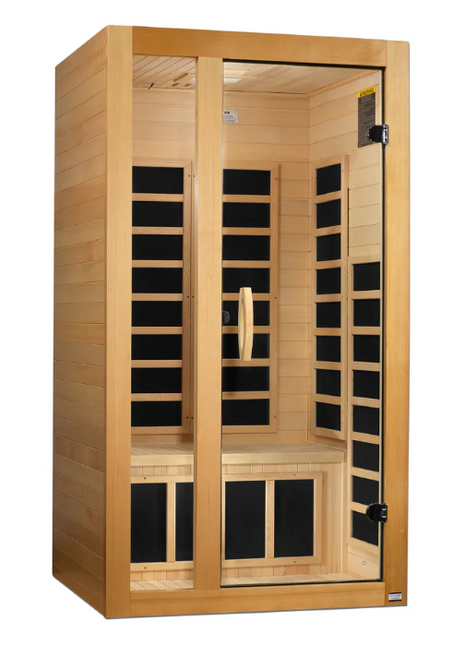 ***New 2026 Model*** Dynamic "Gracia" 1-2 Person Ultra Low EMF FAR IR Sauna (DYN-6119-01 Elite)