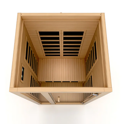 ***New 2026 Model*** Dynamic "Gracia" 1-2 Person Ultra Low EMF FAR IR Sauna (DYN-6119-01 Elite)