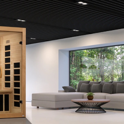 ***New 2026 Model*** Dynamic "Gracia" 1-2 Person Ultra Low EMF FAR IR Sauna (DYN-6119-01 Elite)