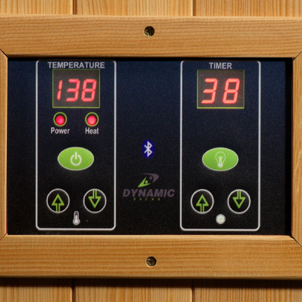 ***New 2026 Model*** Dynamic "Gracia" 1-2 Person Ultra Low EMF FAR IR Sauna (DYN-6119-01 Elite)