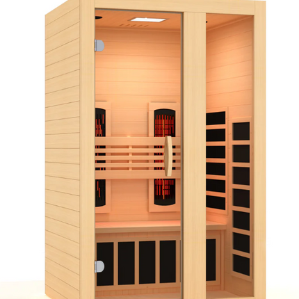 ***New 2026 Model*** Dynamic "Serena" 2 Person Full Spectrum Infrared Sauna (DYN-6229-03 FS)