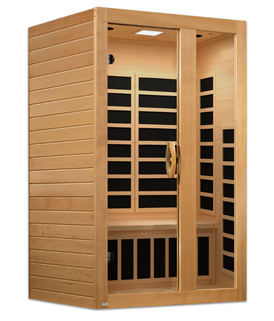 ***New 2026 Model*** Dynamic "Serena" 2 Person Low EMF FAR IR Sauna (DYN-6229-01)