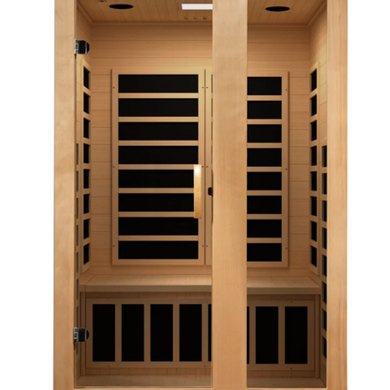 ***New 2026 Model*** Dynamic "Serena" 2 Person Low EMF FAR IR Sauna (DYN-6229-01)