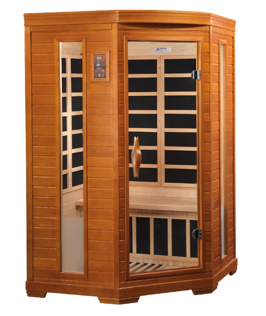 Dynamic "Heming" 2 Person Ultra Low EMF Far IR Sauna (DYN-6225-02 Elite)